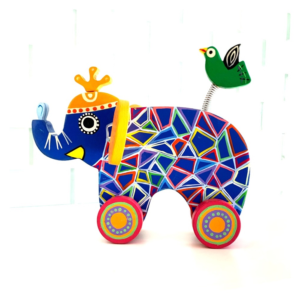 elephant , handcrafted whit wood !